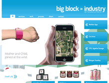 Tablet Screenshot of bigblockindustry.com